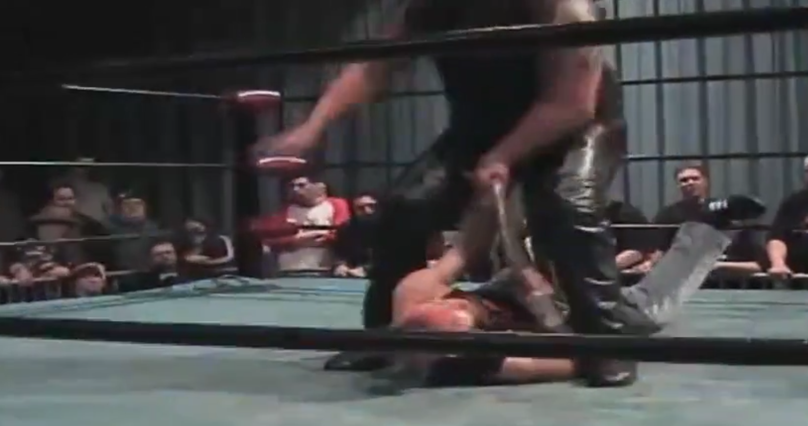Spike Crotching Abyss with a chair